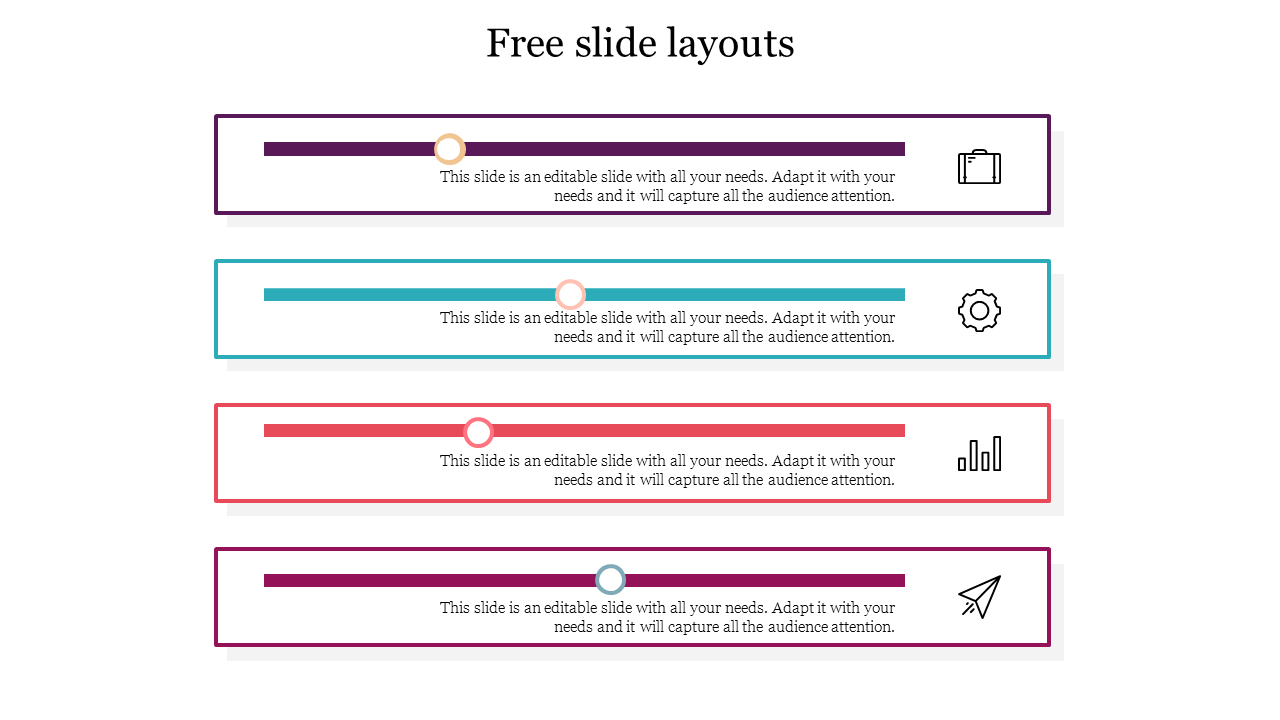 free slide layouts
